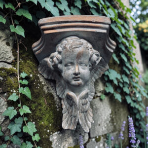 Vintage Cherub Corbel